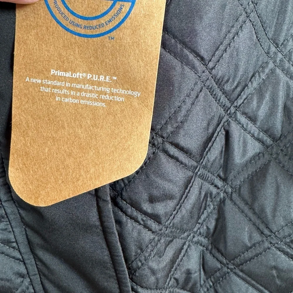 J.Crew Quilted Barn Vest Black XXS